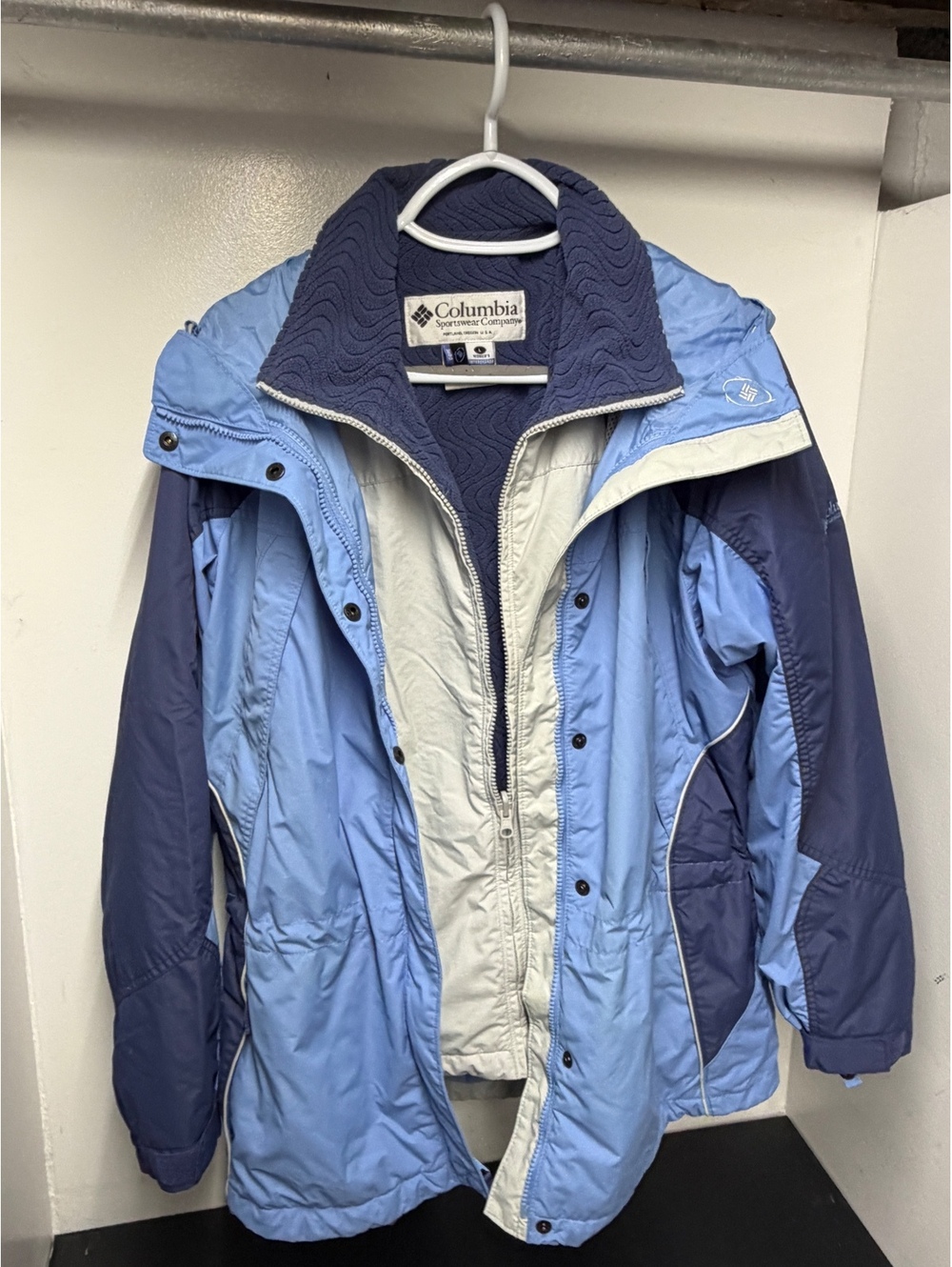 Columbia Core Interchange Basique 3-N-1 Jacket Women’s Size L